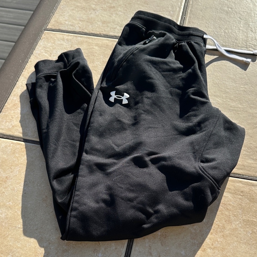 Under Armour Kids Black Sweatpants